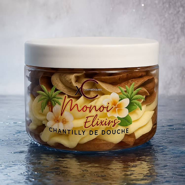 Chantilly de douche monoï elixir