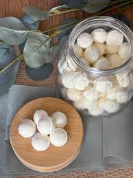 Mini-billes effervescentes parfum vanille (l'unité)