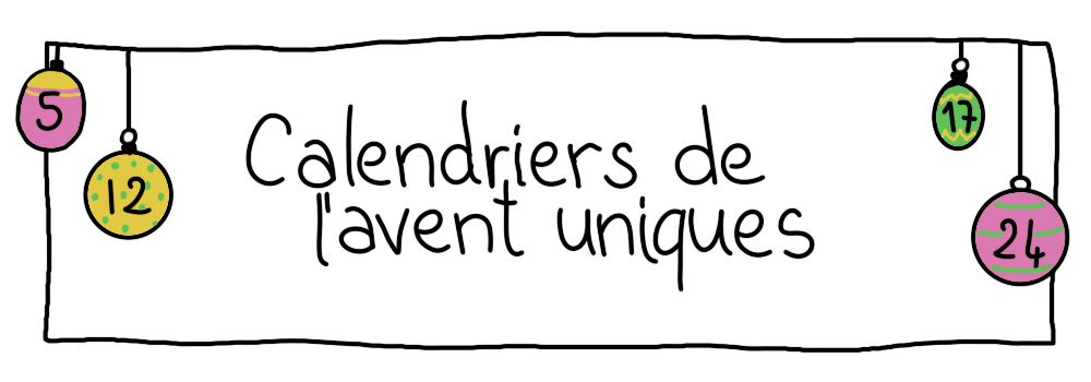 Calendrier de l'avent (pré commande)