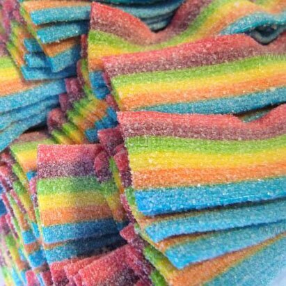 Bandos arc en ciel halal (lot de 10)