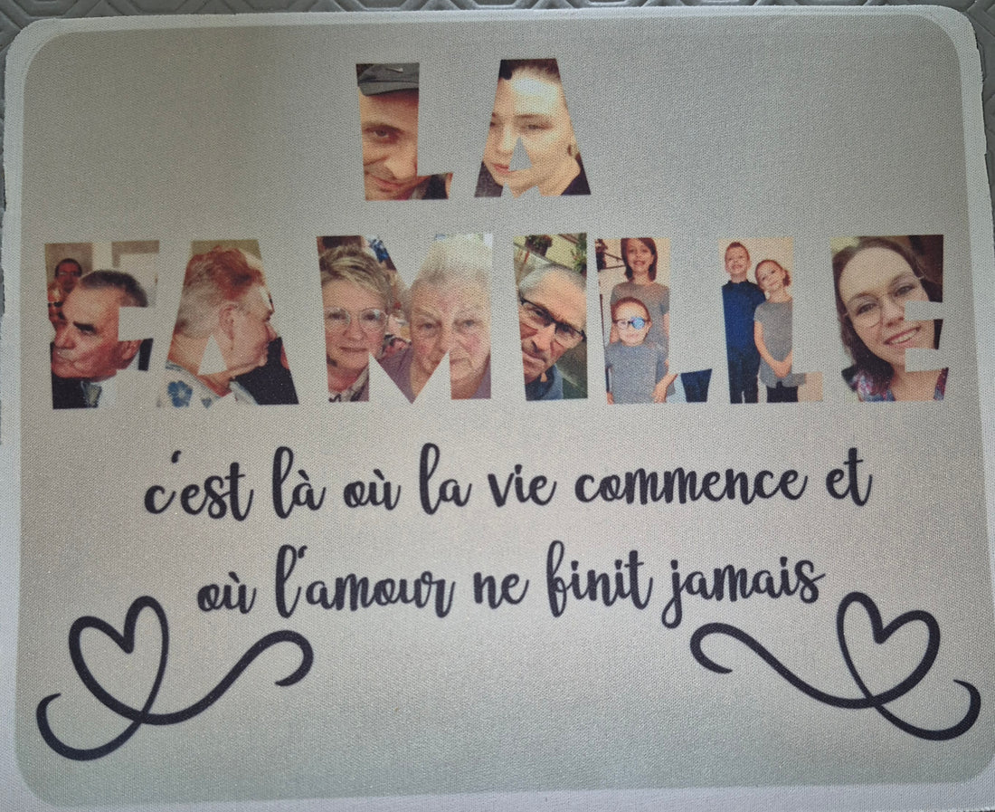 Tapis de souris personnalisable (précommande)